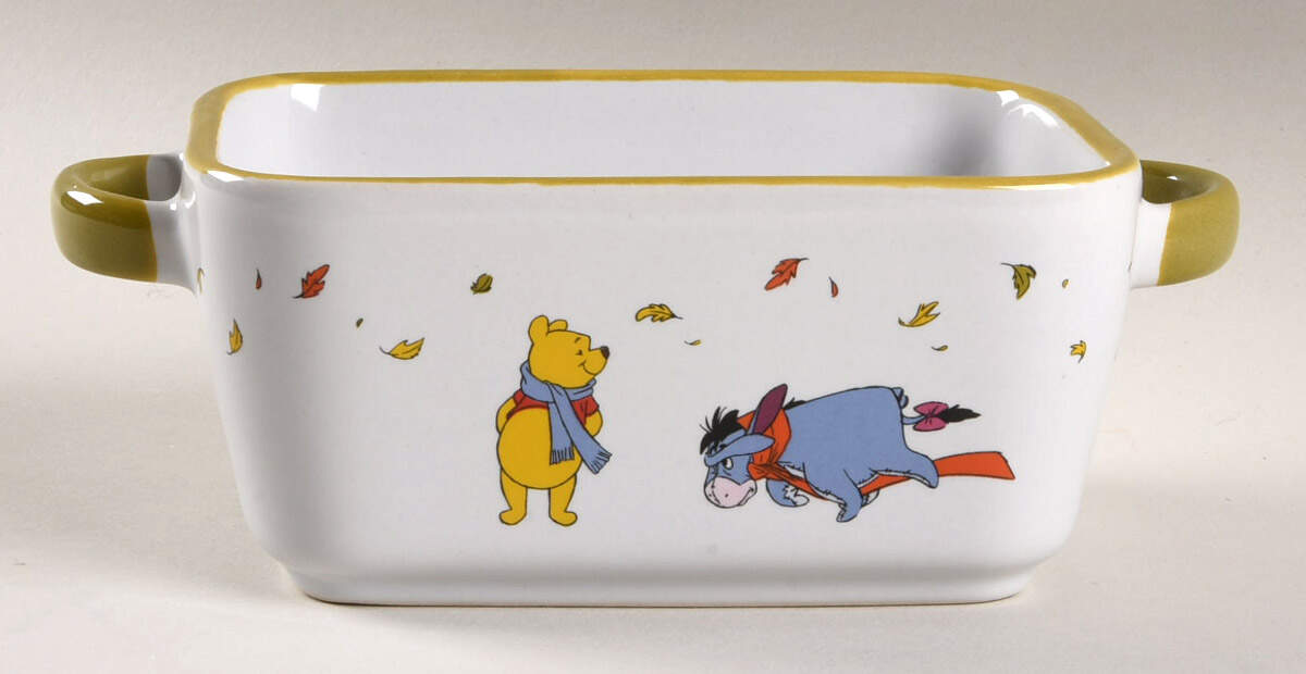 Winnie the Pooh Falling Leaves Mini Loaf Pan by Zrike-1