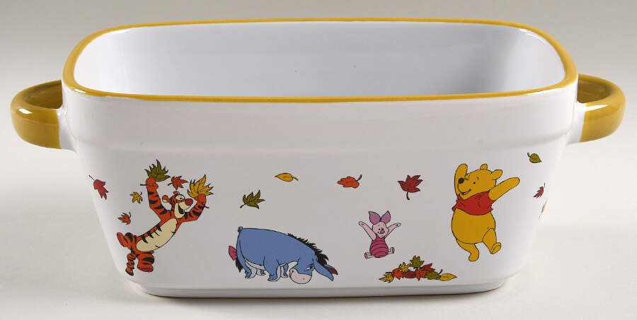 Winnie the Pooh Falling Leaves Loaf Pan by Zrike-1