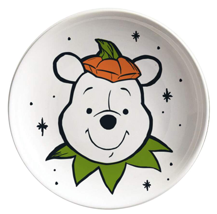 Winnie the Pooh Falling Leaves Appetizer Plate by Zrike-1