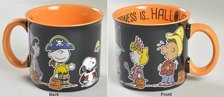 Peanuts Halloween Camper Mug by Zrike-1