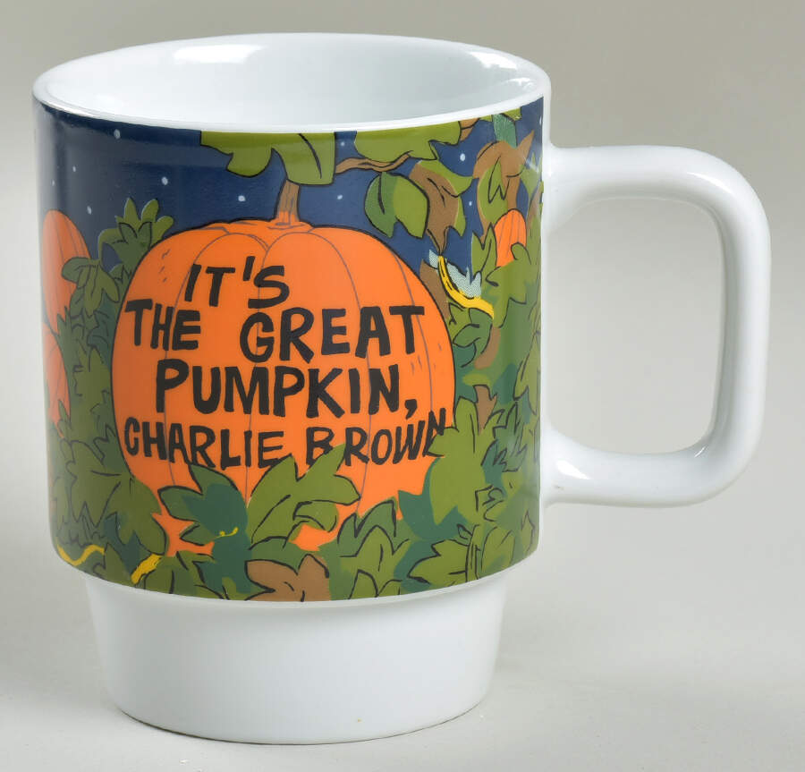 Peanuts Halloween Stackable Mug by Zrike-1