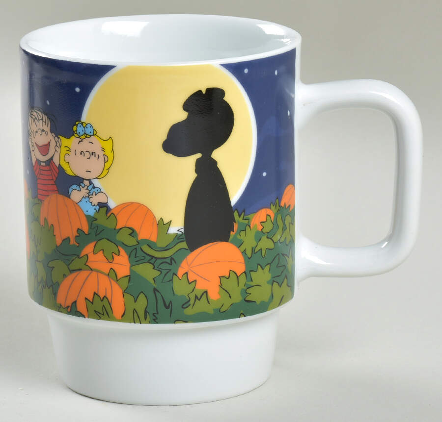Peanuts Halloween Stackable Mug by Zrike-1