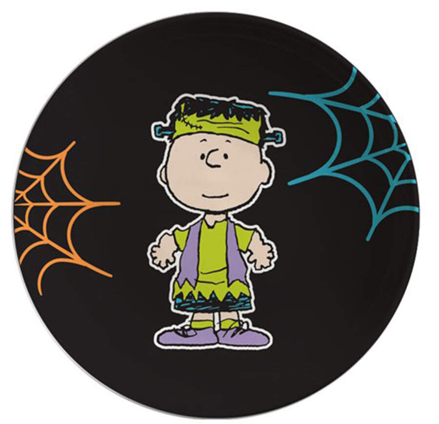 Peanuts Halloween Appetizer Plate by Zrike-1