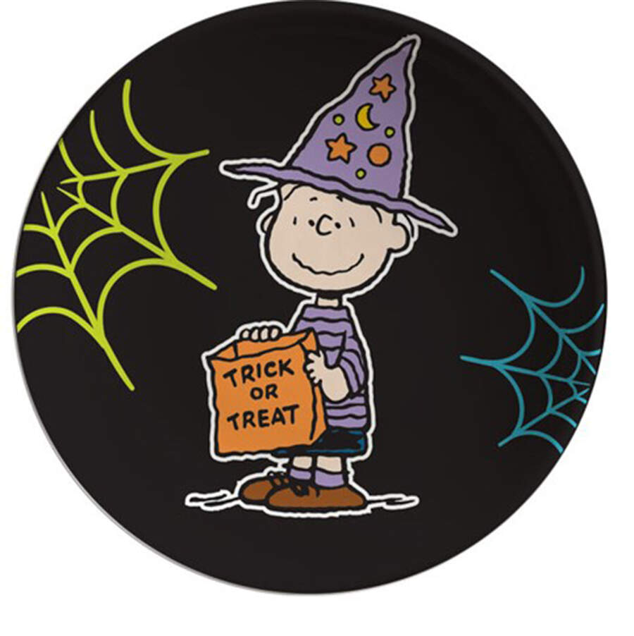 Peanuts Halloween Appetizer Plate by Zrike-1