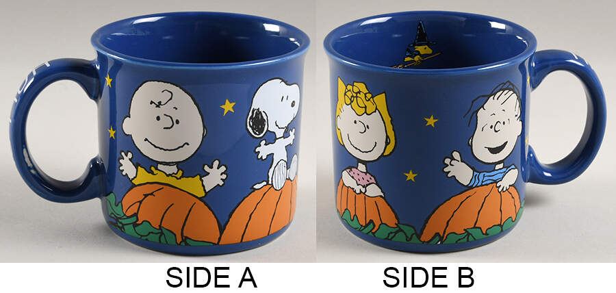 Peanuts Halloween Mug by Zrike-1