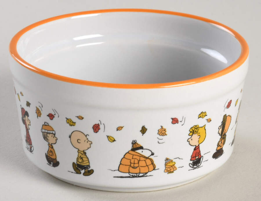 Peanuts Halloween Ramekin by Zrike-1
