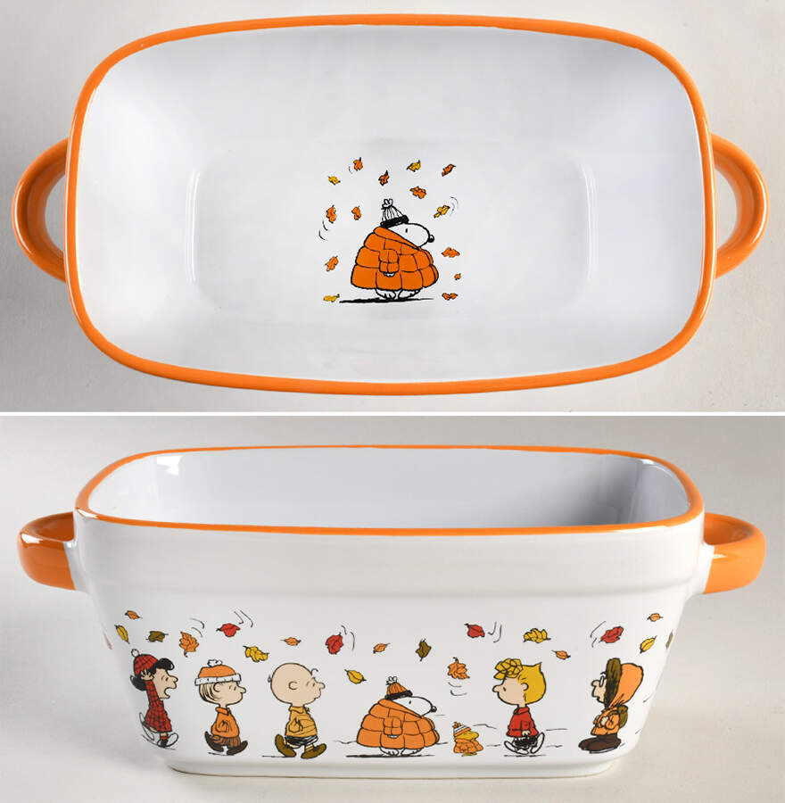 Peanuts Halloween Loaf Pan by Zrike-1