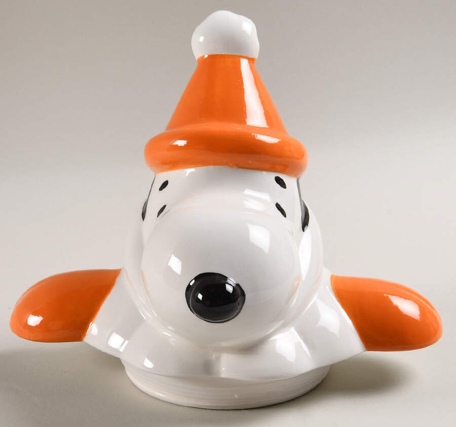 Peanuts Halloween Lid for Figural Cookie Jar by Zrike-1