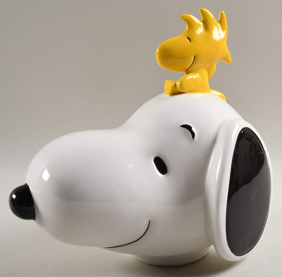 Peanuts Halloween Lid for Figural Cookie Jar by Zrike-1