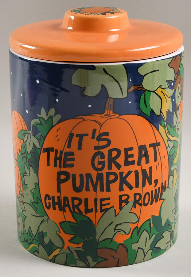 Peanuts Halloween Small Canister & Lid by Zrike-1