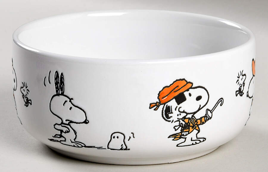 Peanuts Halloween 16 Oz Round Plastic Microwave Bowl No Vent Lid by Zrike-1