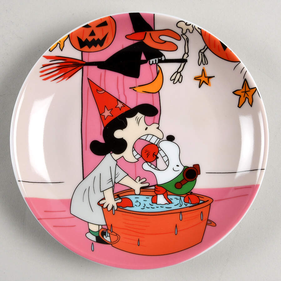 Peanuts Halloween Appetizer Plate by Zrike-1