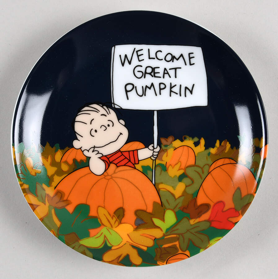Peanuts Halloween Appetizer Plate by Zrike-1