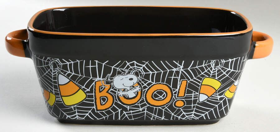 Peanuts Halloween Loaf Pan by Zrike-1
