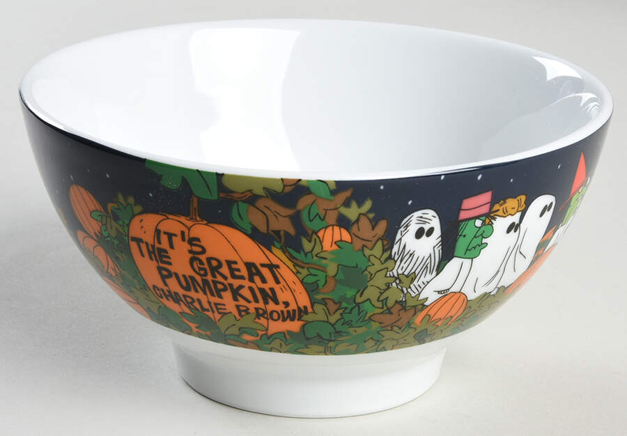 Peanuts Halloween Coupe Cereal Bowl by Zrike-1