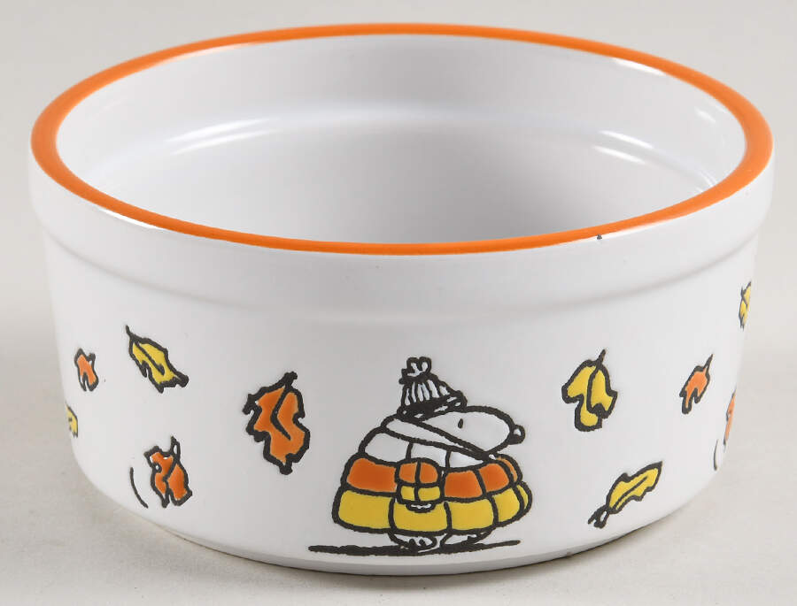 Peanuts Halloween Ramekin by Zrike-1