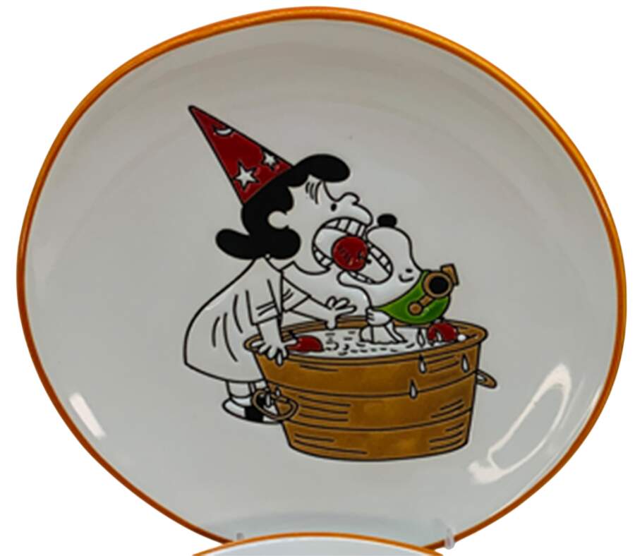 Peanuts Halloween Appetizer Plate by Zrike-1