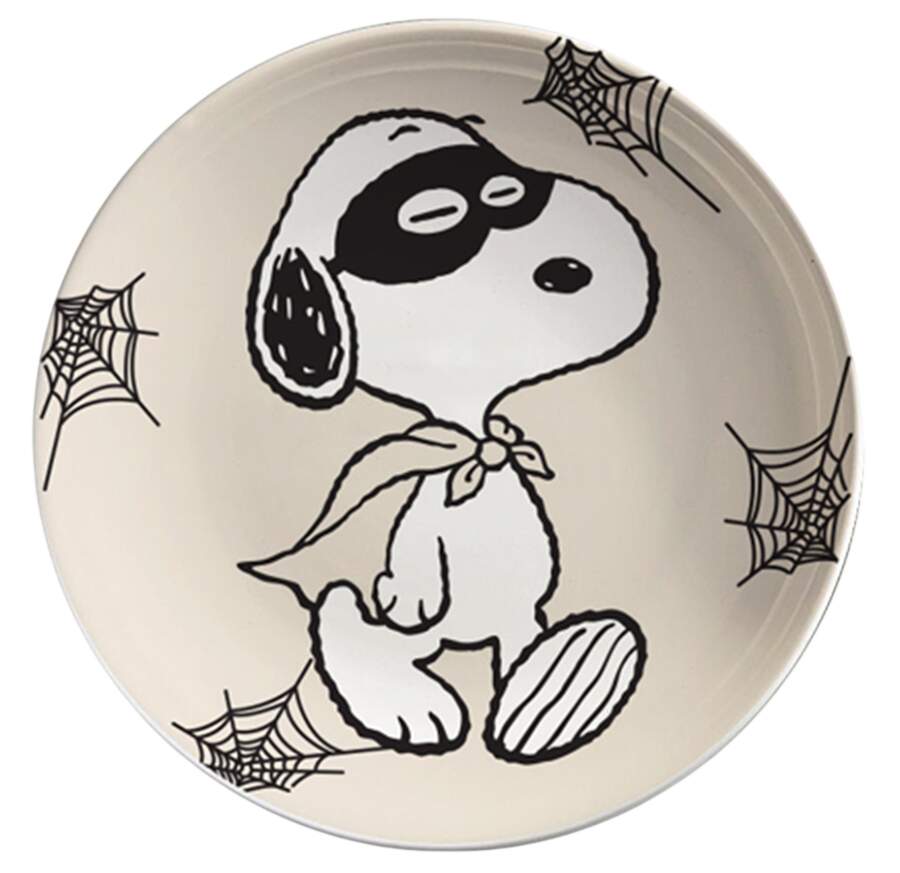 Peanuts Halloween Appetizer Plate by Zrike-1