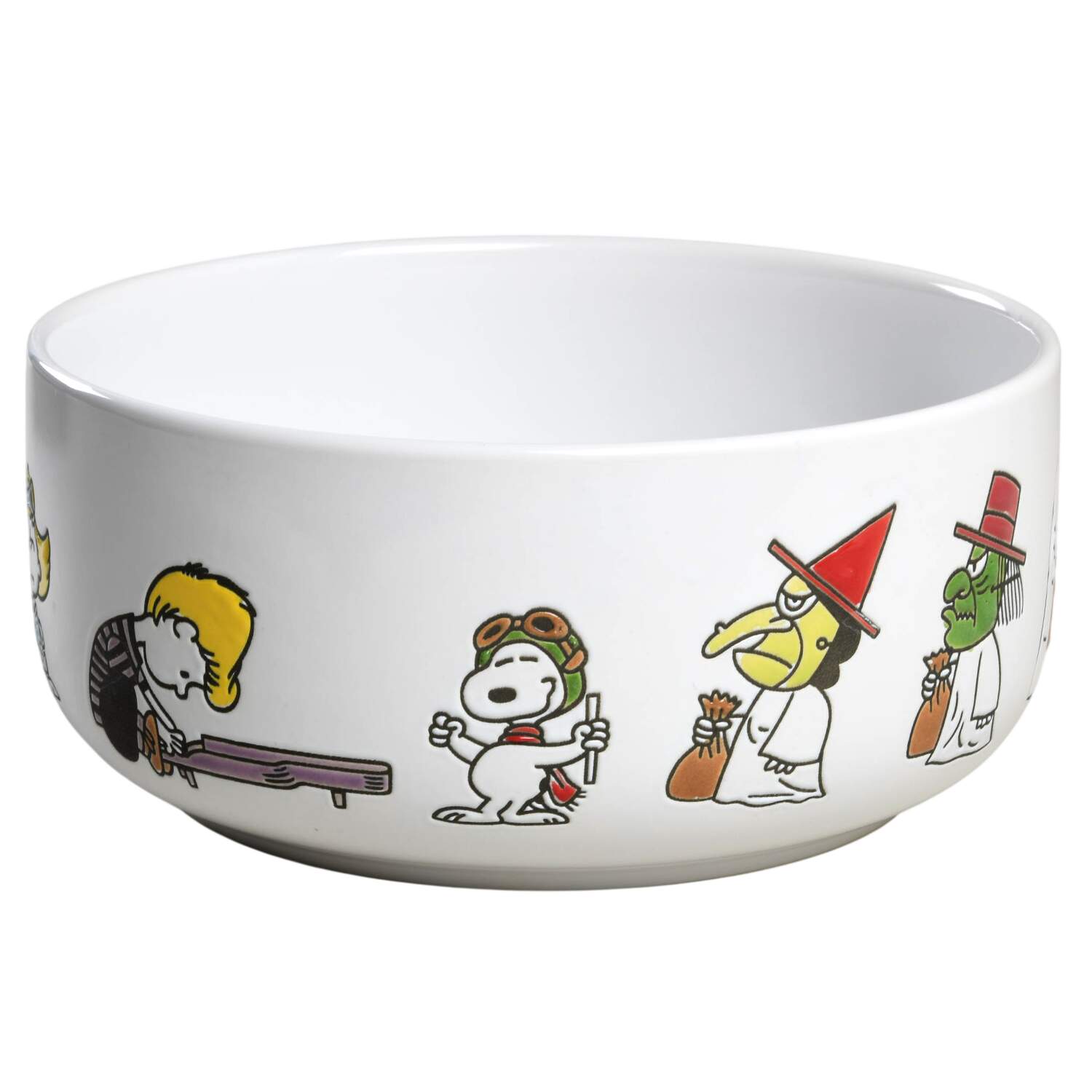 Peanuts Halloween 40 Oz Round Plastic Microwave Bowl No Vent Lid by Zrike-1