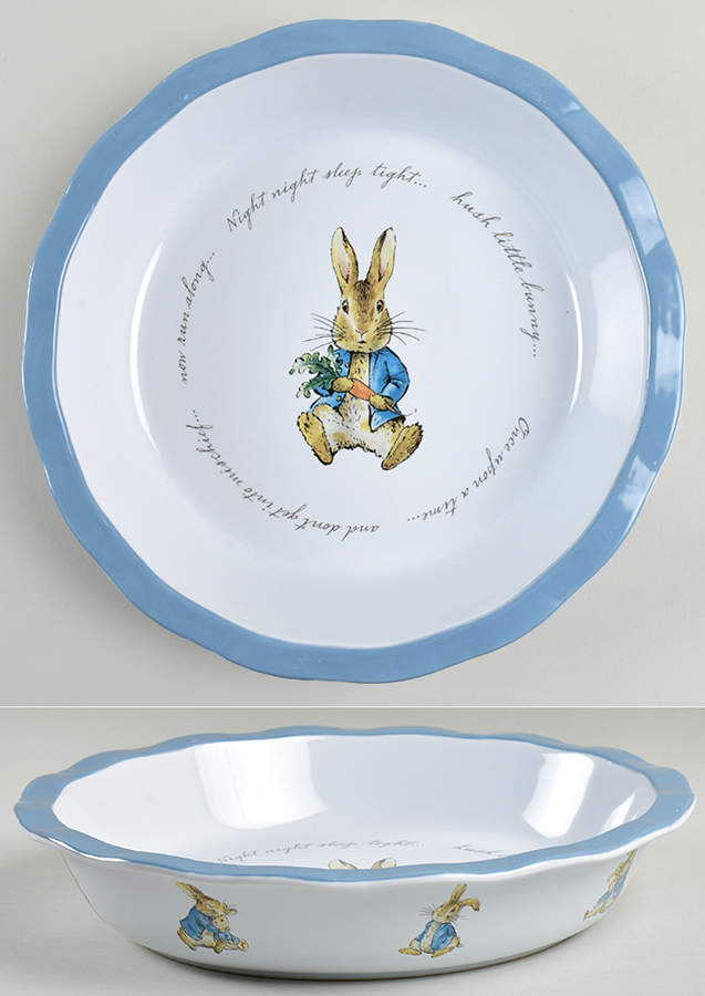 Peter Rabbit Classic 10" Pie Baking Plate by Zrike-1
