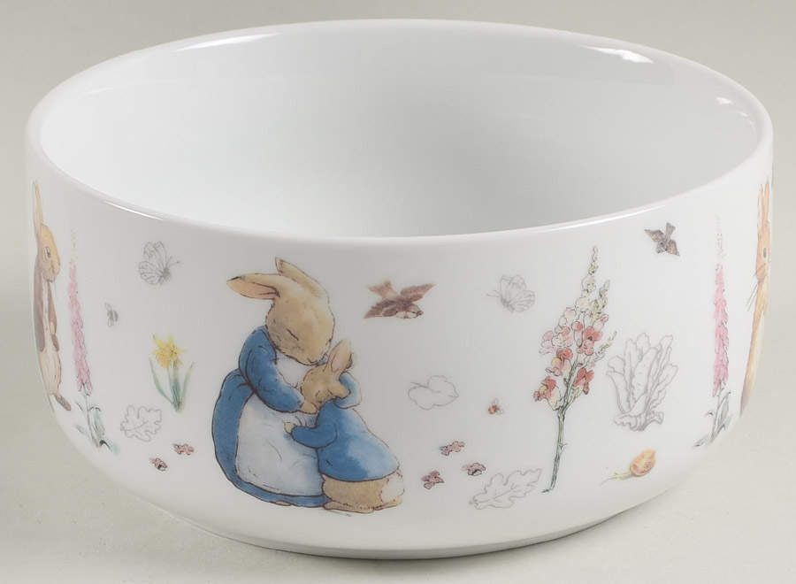 Peter Rabbit Classic 26 Oz Round Plastic Microwave Bowl No Vented Lid by Zrike-1