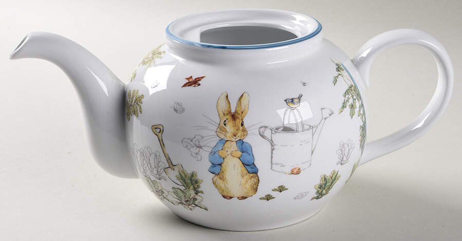 Peter Rabbit Classic Teapot No Lid by Zrike-1