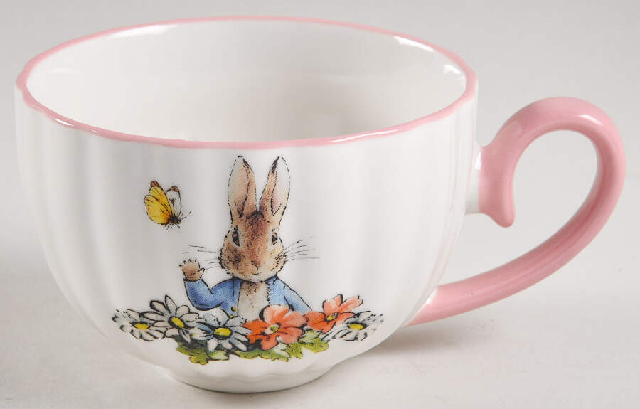 Peter Rabbit Classic Flat Cup by Zrike-1