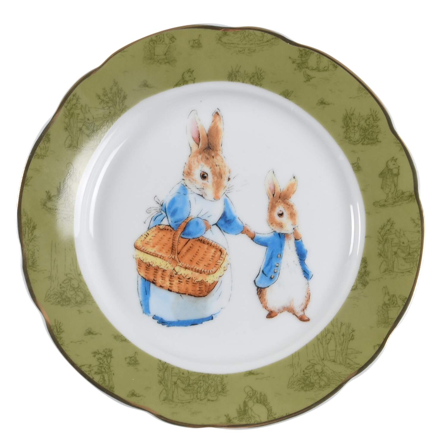 Peter Rabbit Classic Salad Plate by Zrike-1