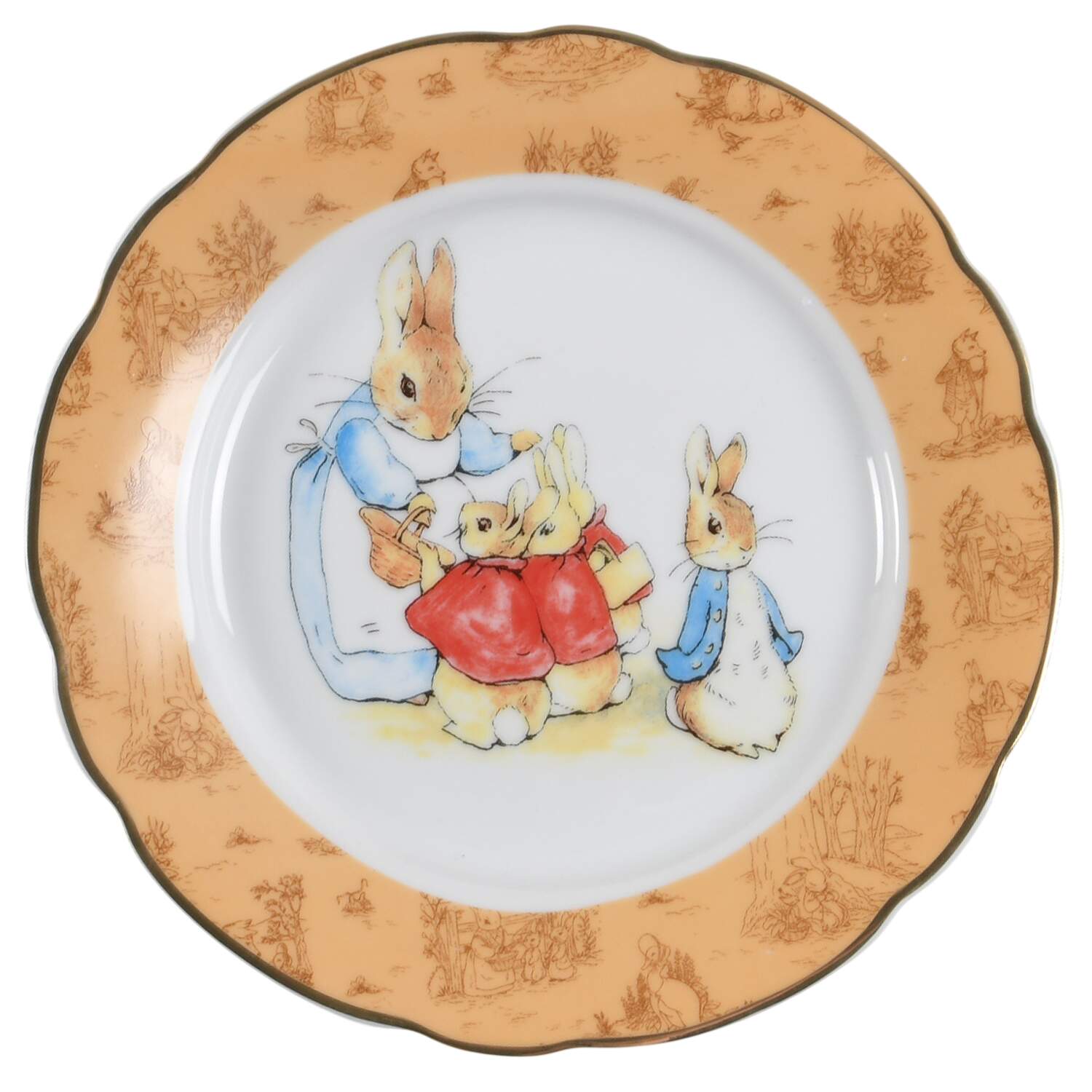 Peter Rabbit Classic Salad Plate by Zrike-1