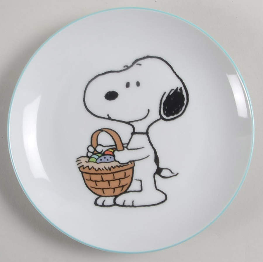 Peanuts Easter Appetizer Plate by Zrike-1