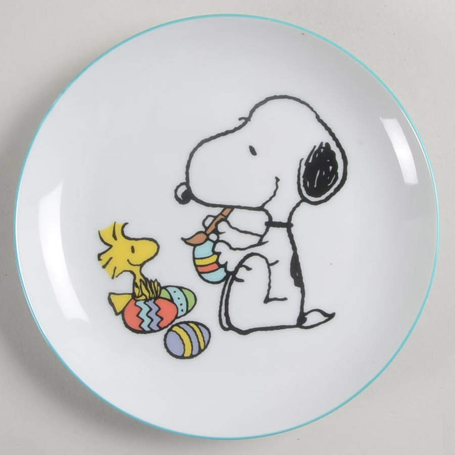 Peanuts Easter Appetizer Plate by Zrike-1