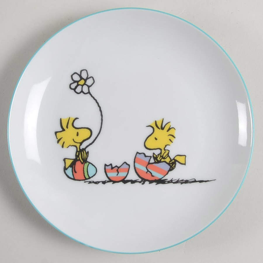 Peanuts Easter Appetizer Plate by Zrike-1
