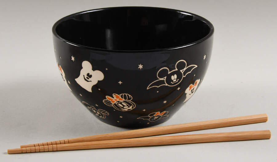 Mickey Mouse and Friends (Miscellaneous) Noodle Bowl & Chopsticks Set by Zrike-1