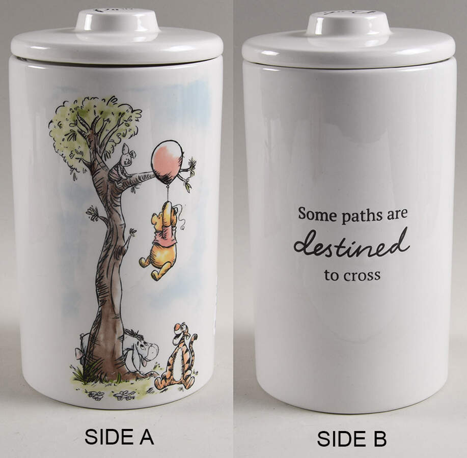 Winnie the Pooh 95 Years Exploring a Classic Large Canister & Lid by Zrike-1