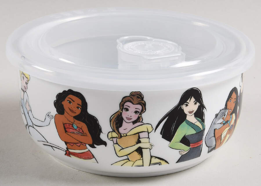 Disney Movies (Miscellaneous) 16 Oz Square Plastic Microwave Bowl w/Vent Lid by Zrike-1