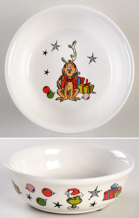 The Grinch (Miscellaneous) Pet Bowl by Zrike-1