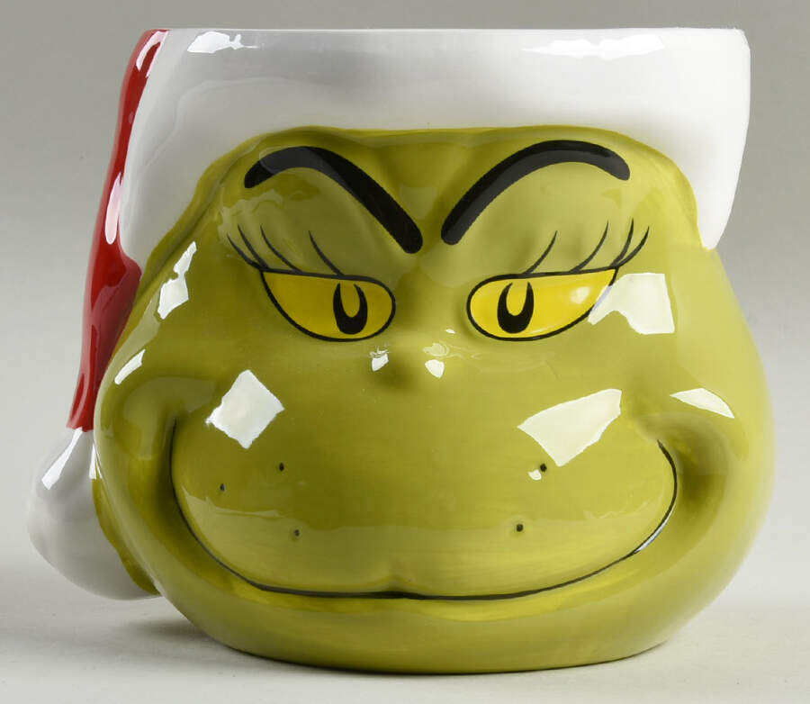 The Grinch (Miscellaneous) Figural Planter by Zrike-1