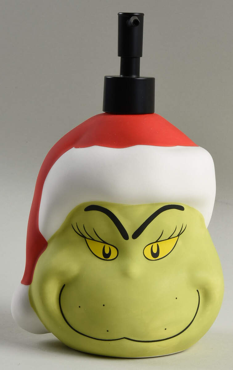 The Grinch (Miscellaneous) Sculpted Lotion Dispenser by Zrike-1