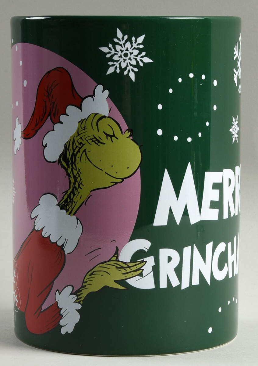 The Grinch (Miscellaneous) Cookie Jar No Lid by Zrike-1
