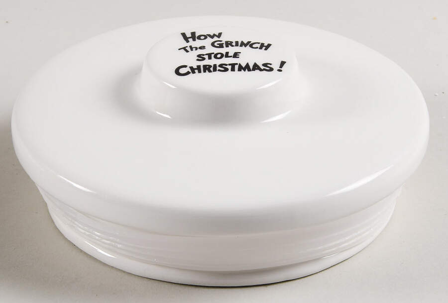 The Grinch (Miscellaneous) Lid for Large Canister by Zrike-1