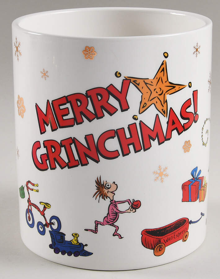 The Grinch (Miscellaneous) Cookie Jar No Lid by Zrike-1