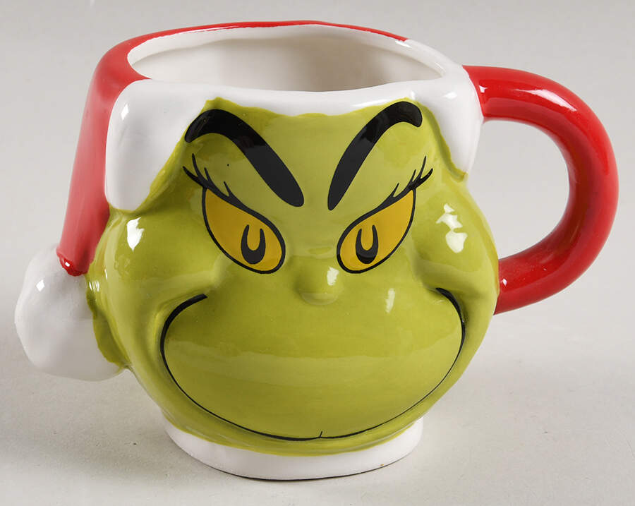The Grinch (Miscellaneous) Top Stacking Mug by Zrike-1
