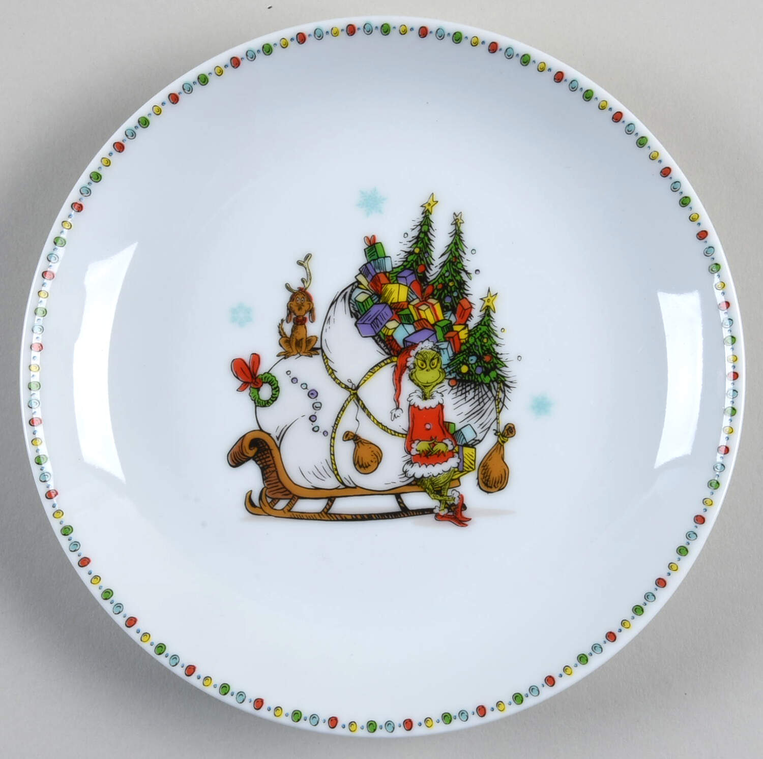 The Grinch (Miscellaneous) Appetizer Plate by Zrike-1