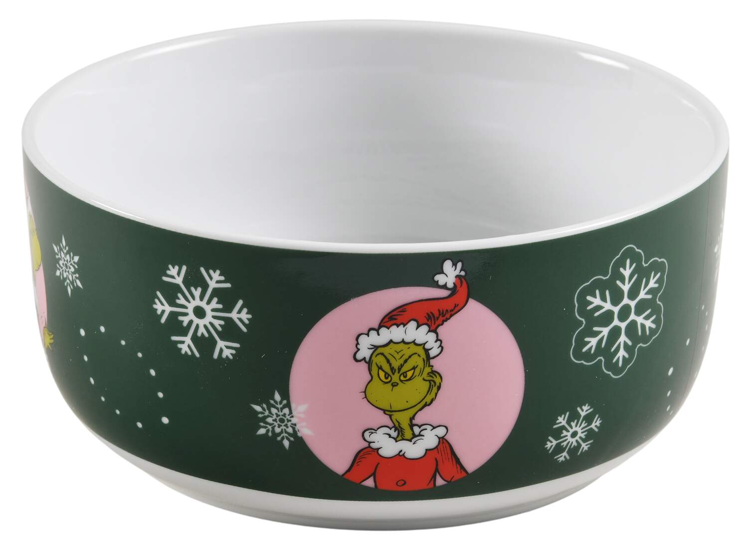 The Grinch (Miscellaneous) 16 Oz Round Plastic Microwave Bowl No Vented Lid by Zrike-1