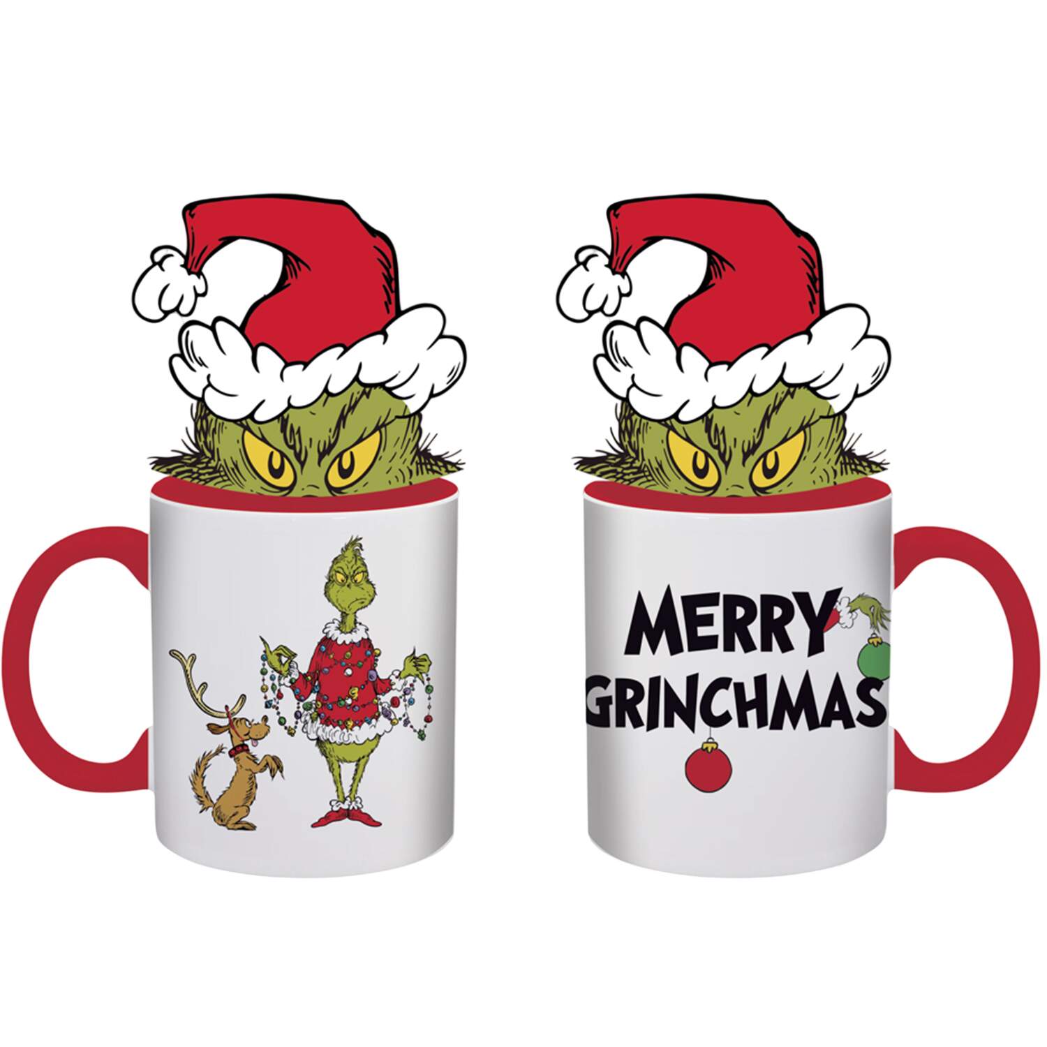 The Grinch (Miscellaneous) Mug & Lid by Zrike-1