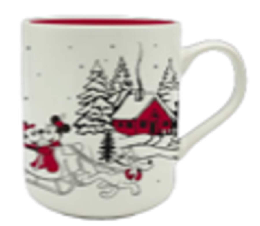 Mickey and Minnie Christmas Fun Mug by Zrike-1