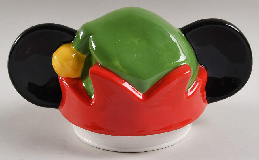 Mickey and Minnie Christmas Fun Lid for Figural Cookie Jar by Zrike-1
