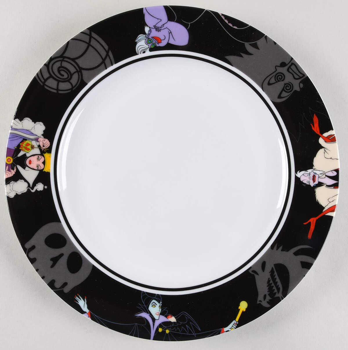 Disney Villians Dinner Plate by Zrike-1