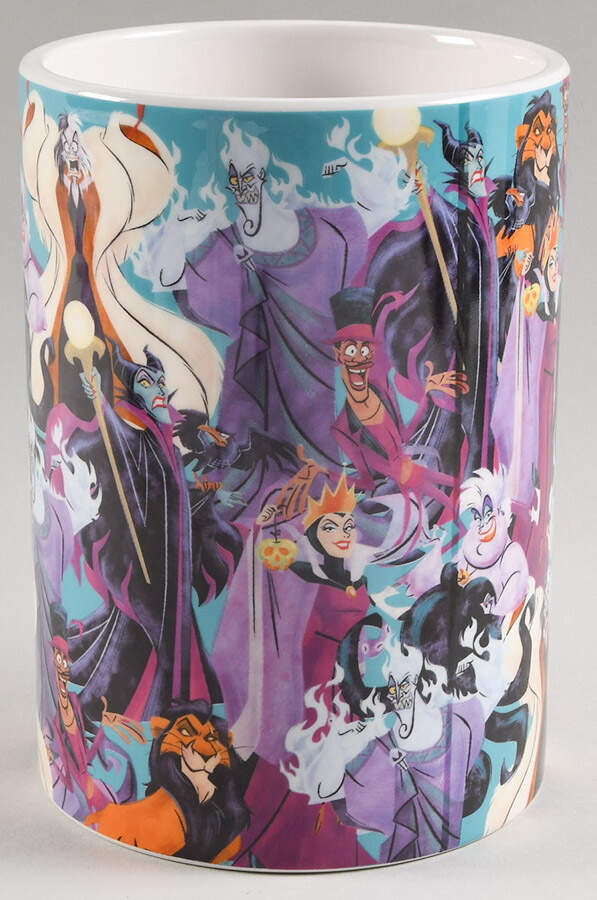 Disney Villians Medium Canister No Lid by Zrike-1