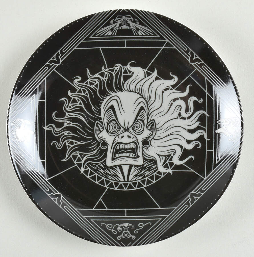 Disney Villians Appetizer Plate by Zrike-1